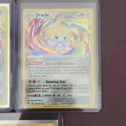 Pokemon TCG Amazing Rare Holo Card Lot (3) Jirachi 119/185 Vivid Voltage - Image 4