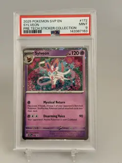 PSA 9 Sylveon - 172 (Cosmos Holo) 172 Sv: Scarlet & Violet Promo Cards Holo - Image 1