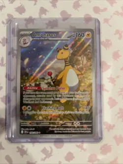 Ampharos Illustration Rare 090/086 CRI Chaos Rising Pokemon Card English NM Holo - Image 1