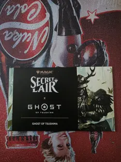 Magic The Gathering Secret Lair x Playstation Ghost of Tsushima NON FOIL Sealed - Image 1