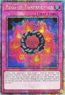 Yu-Gi-Oh! Ring of Destruction RA04-EN119 Quarter Century Rare - Image 1