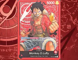 Monkey.D.Luffy ST01-001 (Leader) - One Piece Card Game Revision Pack Promo - Image 1