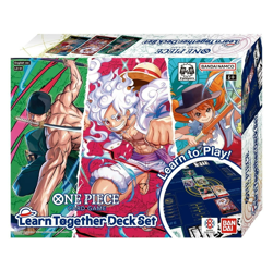 One Piece Card Game Learn Together Deck Set [LT-01] - In hand - Image 1