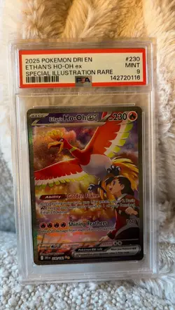 Pokemon Card - Ethans Ho-Oh EX 230/182 Destined Rivals SAR EN - PSA 9 Englisch - Image 1