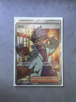 Jacq Full Art Pokemon TCG Scarlet & Violet Card 236/198 - Image 1