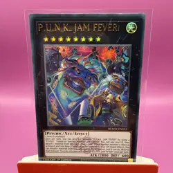 BLMM-EN051 P.U.N.K. JAM FEVER! : Emblazoned Ultra Rare Card : 1st Ed : YuGiOh - Image 1