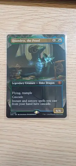 Quandrix, the Proof | Borderless | MTG | SOS | Near Mint | English EN - Image 1