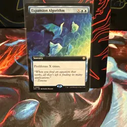 MTG Expansion Algorithm EXTENDED ART Non-Foil NM Secrets of Strixhaven SOC #0069 - Image 1