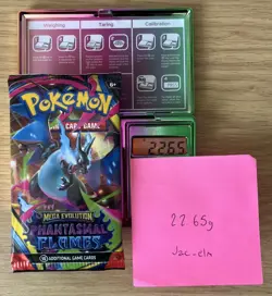 Pokemon TCG Phantasmal Flames HEAVY 22.65g! Booster Pack - Image 1
