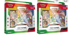 Pokemon TCG First Partner Illustration Collection Series 1 Box FACTORY SEALED - Image 1