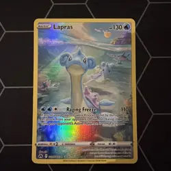 Pokemon - Lapras GG05/GG70 Crown Zenith Galarian Gallery Full Art NM ref#196 - Image 1