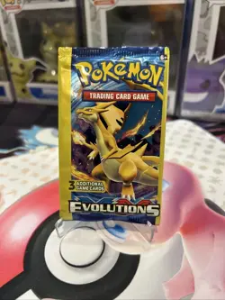 4x PACK ART SET - Pokemon XY Evolutions 3 CARD Booster packs - FACTORY SEALED - Image 3