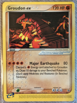 Pokemon Groudon ex Promo 002 (Nintendo Power Magazine) MP - Image 1