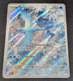 Pokemon Articuno Illustration Rare Holo 161/159 Sv09 Journey Together C - Image 1