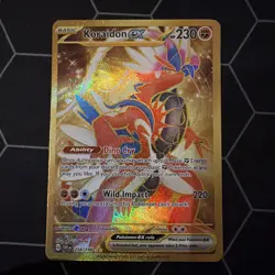 Koraidon EX 254/198 Gold Hyper Rare NM SV01: Scarlet & Violet Pokemon ref#194 - Image 1