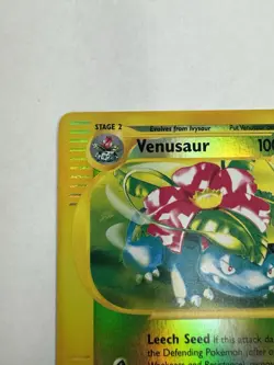 Pokemon Venusaur 067/165 Expedition Base Set Reverse Holo Rare 100 HP English - Image 2