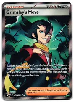 Grimsley's Move 120/094 - 🌊 Phantasmal Flames Ultra Rare Pokemon TCG 🖤 - NM - Image 1