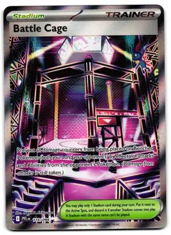 Battle Cage 116/094 - 🌊 Phantasmal Flames Ultra Rare Pokemon TCG 🖤 - NM - Image 1