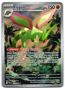 Flygon 101/094 - 🌊 Phantasmal Flames Illustration Rare Pokemon TCG 🖤 - NM - Image 1
