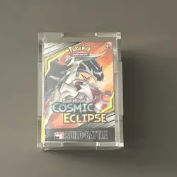 Pokemon TCG: Sun & Moon Cosmic Eclipse Build & Battle New Factory Sealed W/case - Image 1