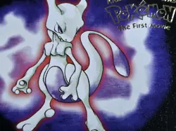 Pokemon Wotc Black Star Promo # 3--1st Movie Mewtwo **Not Played** - Image 4
