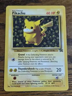 Pokemon Wotc Black Star Promo #1/53 IVY PIKACHU never played - Image 1