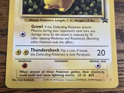Pokemon Wotc Black Star Promo #1/53 IVY PIKACHU never played - Image 3