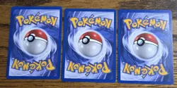 Pokemon Wotc Black Star Promos 3 LEGENDARY BIRDS **not played** - Image 2