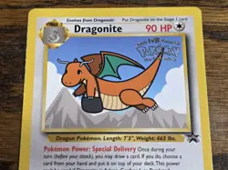 Pokemon Wotc Black Star Promo # 5 Movie Promo DRAGONITE **not played** - Image 2