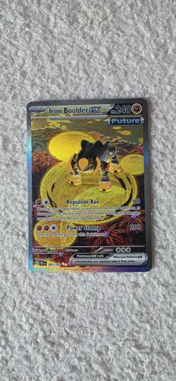 Iron Boulder Ex 207/162 Temporal Forces - Pokemon TCG - Image 1