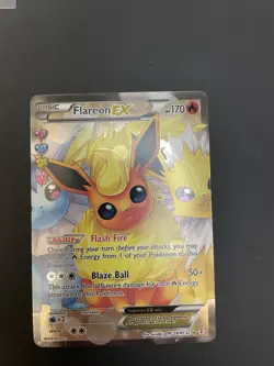 Pokemon TCG Flareon EX (Full Art) #RC28/RC32 Generations: Radiant Collection - Image 1
