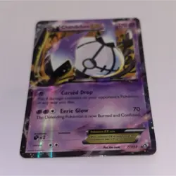 Pokemon Chandelure EX Legendary Treasures 77/113 Ultra Rare Holo English - Image 1