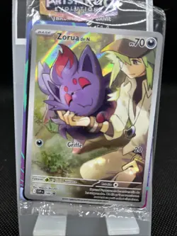 Carte Pokemon - Zorua Promo 189 - ETB EV09 Aventures Ensemble - SCELLEE - FR - Image 3
