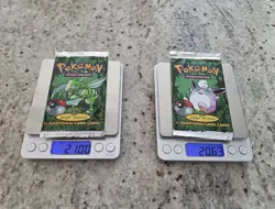Pokemon Jungle - Sealed 3 Pack Art Set - 21.07g / 21.00g / 21.00g - Vintage - Image 4