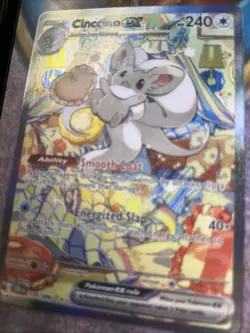 Cinccino EX SIR 119/086 English Version Chaos Rising Pack Fresh NM Pokemon TCG - Image 1
