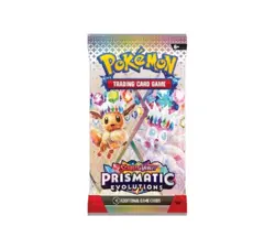 Pokemon Scarlet and Violet Prismatic Evolutions Factory Sealed Booster Pack (1) - Image 1