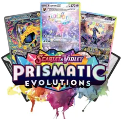 Pokemon Scarlet and Violet Prismatic Evolutions Factory Sealed Booster Pack (1) - Image 2