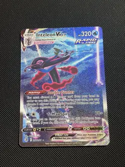 Pokemon TCG SWSH08: Fusion Strike Inteleon VMAX (Alternate Art Secret) #266/264 - Image 2