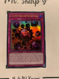 KARTENVERNICHTUNGSVIRUS - LCKC-DE046 DEUTSCH Yu-Gi-Oh! CARD ULTRA RARE HOLO - Image 3
