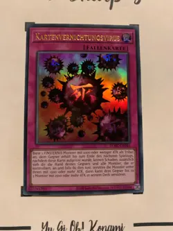 KARTENVERNICHTUNGSVIRUS - LCKC-DE046 DEUTSCH Yu-Gi-Oh! CARD ULTRA RARE HOLO - Image 4