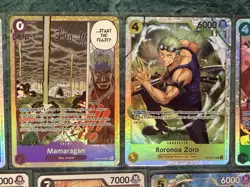 One Piece Adventure On Kami's Island OP15-EB04 R SR ALTERNATE ART MIXED CARD LOT - Image 5