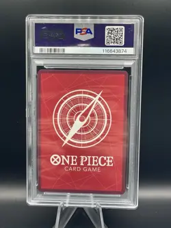 One Piece CCG Boa Hancock PSA 10 Gem Mint Magazine Exclusive OP07-038 - Image 2