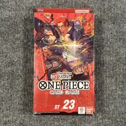 Bandai One Piece Card Game Red Shanks Starter Deck ST-23 English 2024 - Image 1