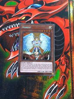 Honest - NKRT-EN014 - Platinum Rare - Limited Edition Yugioh HP - Image 1