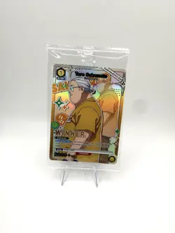 Union Arena Taro Sakamoto 1st Tournament Event Winner Promo Sealed English Card - Image 1