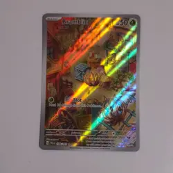 Pokemon Bramblin 198/193 Illustration Rare Holo Sv02 Paldea Evolved TCG Card - Image 1