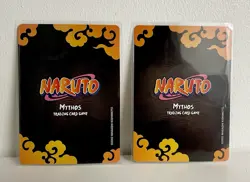 Naruto Mythos 1st Edition Promo Card Set Naruto 141/130 & Sasuke Uchiha 142/130 - Image 2