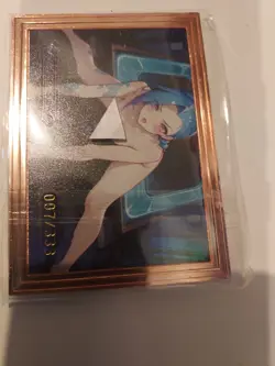 liquid fantasy metal anime waifu card ss-01 007/333 - Image 3
