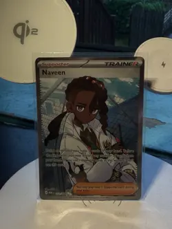 Pokemon TCG Naveen Full Art Secret Rare PSA QUALITY Perfect Order 112/088 NM - Image 1