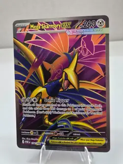 Pokemon Card TCG: Mega Skarmory EX 106/088 Full Art Ultra Rare Perfect Order NM - Image 1